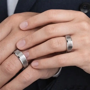 "Steel" Rustfrit stål316L ring