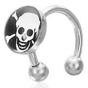 Scull piercing.