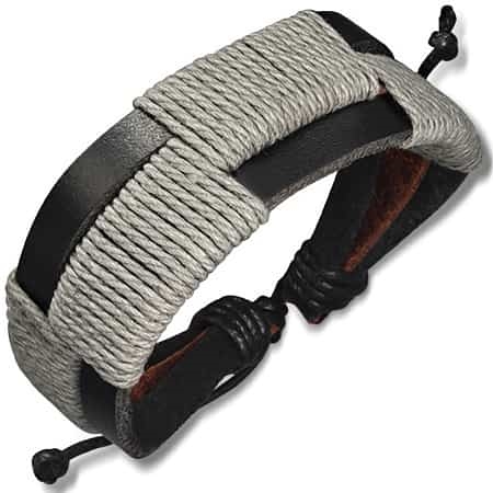 Armbånd "Brown & Grey" 