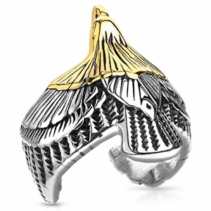 Eagle Spirit Ring – Stålets Vinger