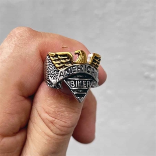 Menns ring American Biker "Eagle"