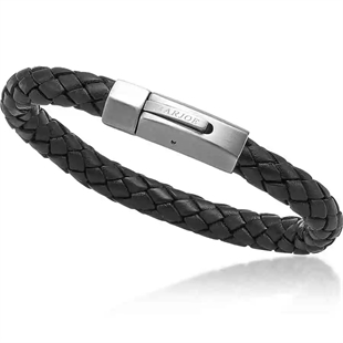 Rått skinn og stein i perfekt kombinasjon armbandssett