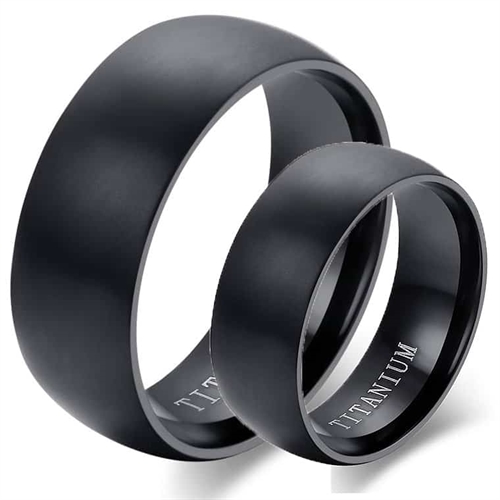 KB Titanium forlovelsesring - mat