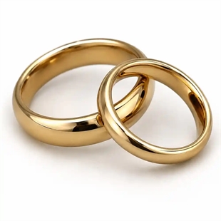 T8 tungsten forlovelsesringer