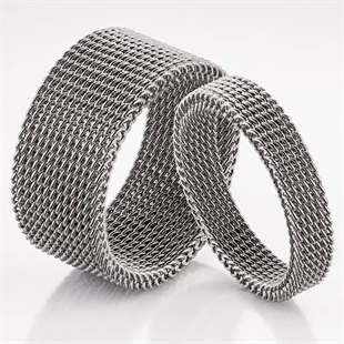 Nett steel forlovelsesring