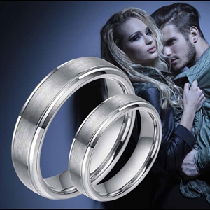 Hacky ring for forlovelse eller bryllup i wolfram
