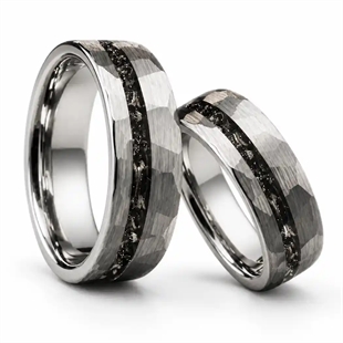 vielsesring i tungsten