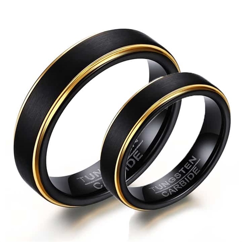 AM tungsten forlovelsesring