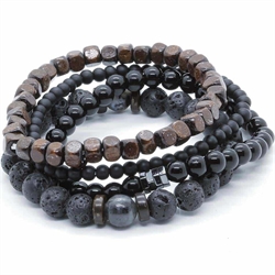Armbåndsett perler menn