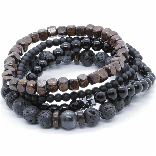 Armbåndsett perler menn