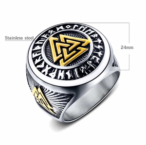 Biker ring stål
