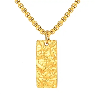 halssmykke til menn gull