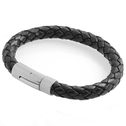 Vitello lær armbånd 8mm