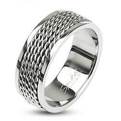 Mens ring "hecta" Stainless Steel 