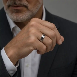 Tungstenring til menn