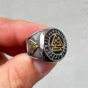 Biker ring stål
