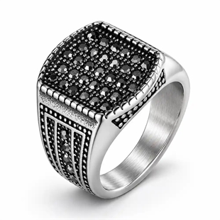 Herrering med stein