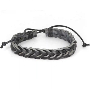 Armbåndsett – Lærarmbånd & Perlearmbånd i maskulint design