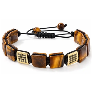 Marvey herrearmband macrame