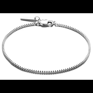 Steel Edge armbånd – 1.8mm Herre Armbånd i 316L Edelstål (18-20 cm)