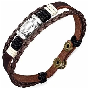 Armbånd "Stylish Leather". 