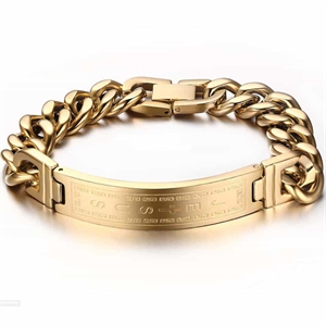 Golden "K4" Adriano armbånd