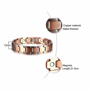 "Brass" Messingarmbånd med magneter