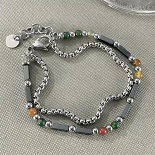 armbånd til menn perler