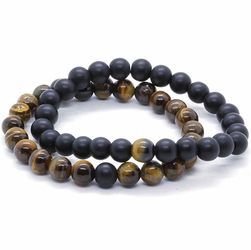 Perlearmbånd til menn