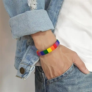 pride lgbt+ armbånd