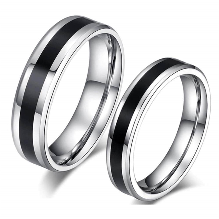 Enkel design/ring med senter
