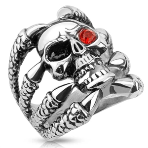 Skull menns ring