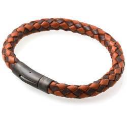 Skinn armbånd Dark Brown