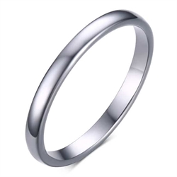 Tynn tungstenring