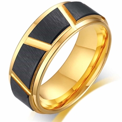 TXM Tungsten Ring matt gull