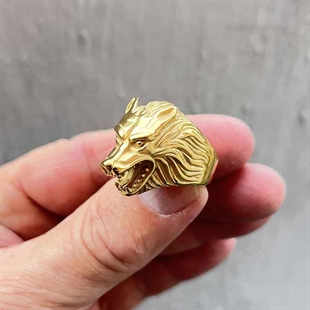 Stor ulv herrering gull