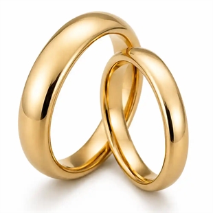T8 tungsten forlovelsesringer