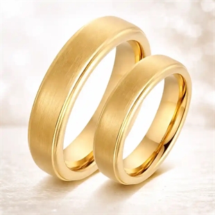 Forlovelsesringer i gull