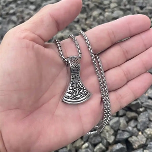 thor hammer Nordic anheng halskjede